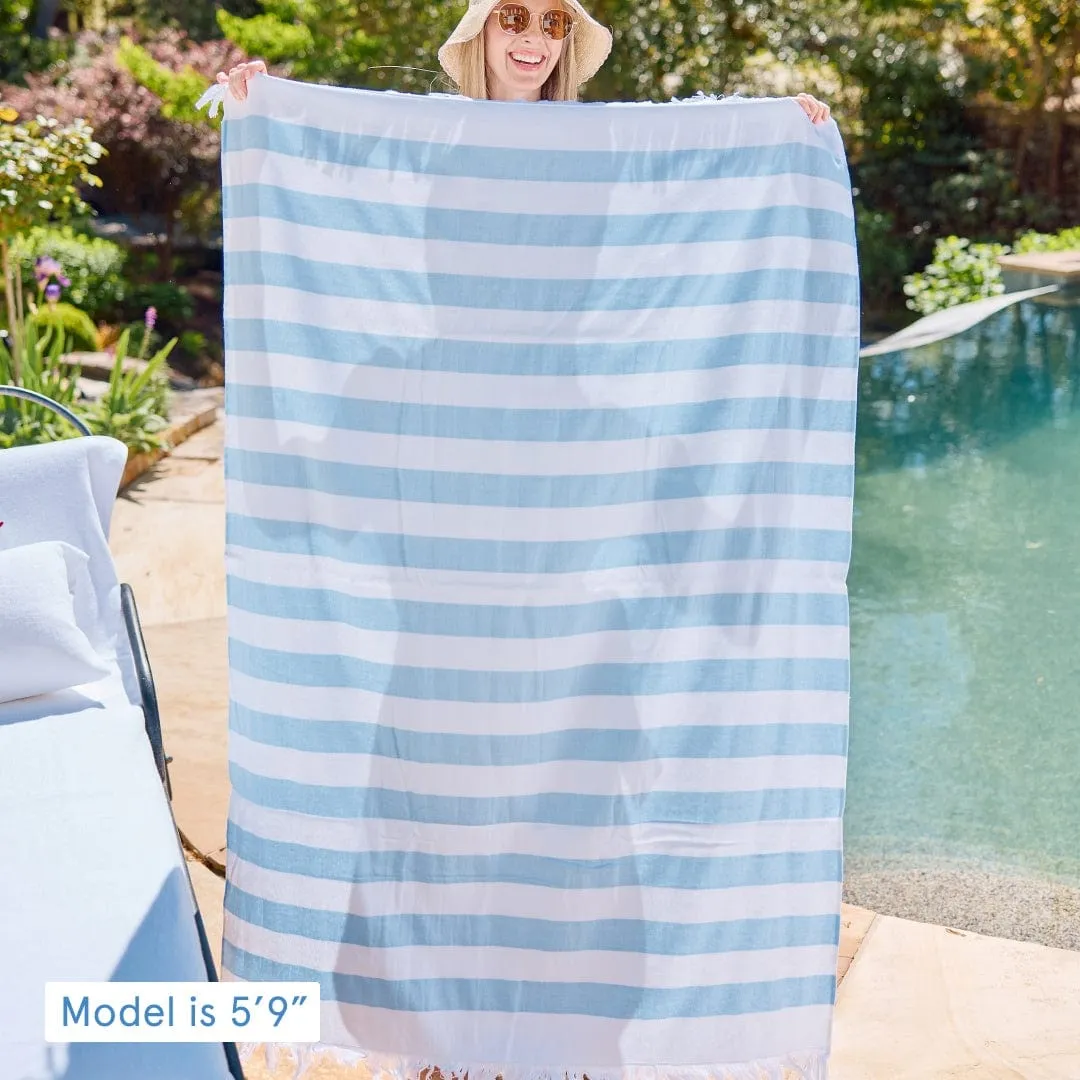 Packable Beach Towel Bundle (8 pieces)