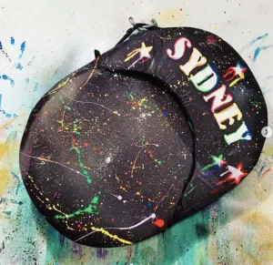 Painted & Splattered "Oniva" Camp Chair