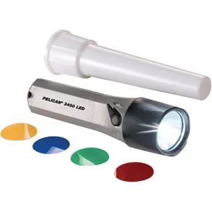 Pelican 2490 024900-0001-180 FOD-Proof Traffic Wand Specialty Light, Gray, 1 Each
