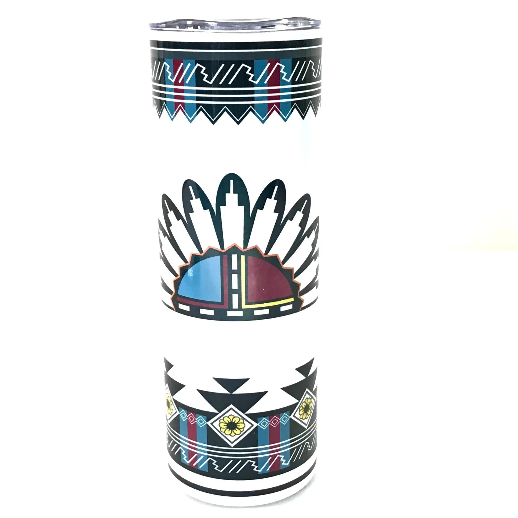 Pueblo Design Travel Mugs