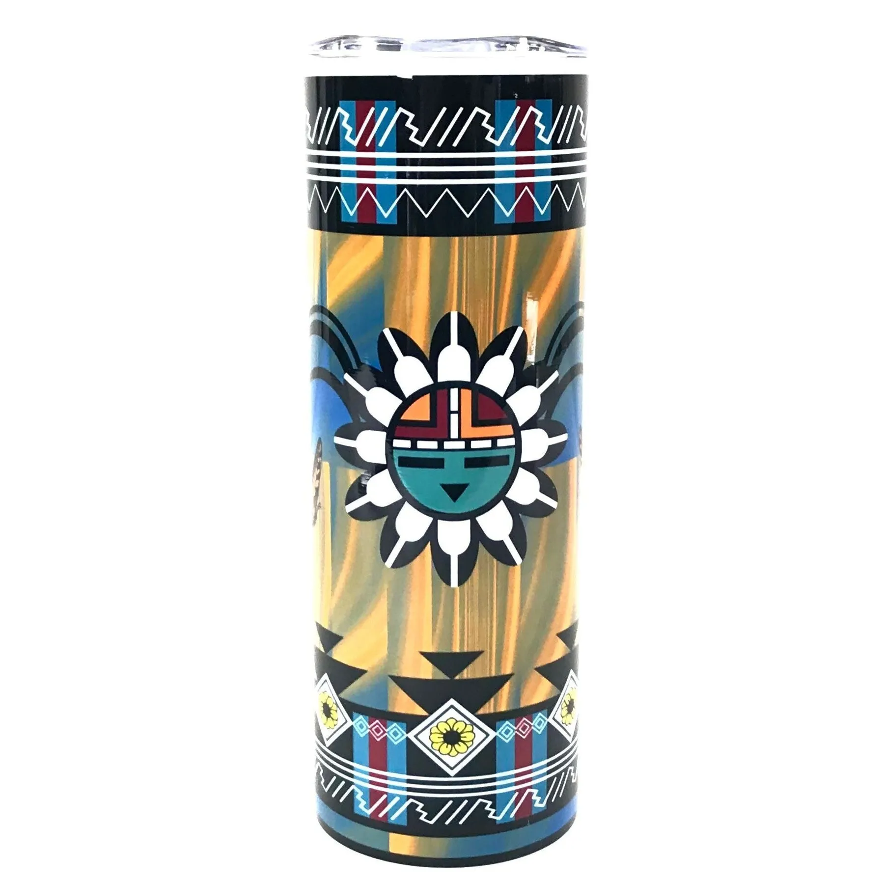Pueblo Design Travel Mugs