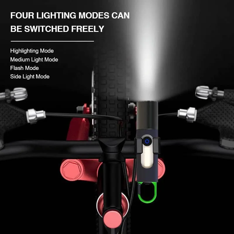 Rechargeable High Lumens Zoomable Led Flashlight With Side Light Fa-2835Tg