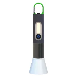 Rechargeable High Lumens Zoomable Led Flashlight With Side Light Fa-2835Tg