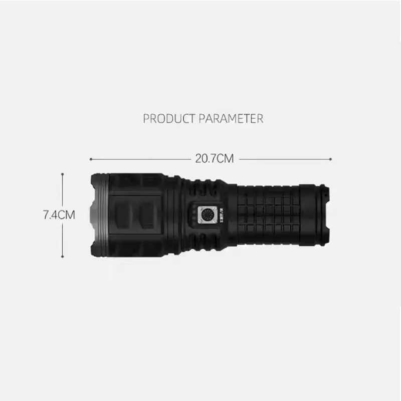 Rechargeable Laser Long-Range Strong Flashlight- Db-224