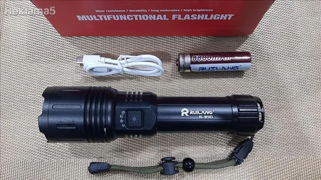 RUILANG RL-W501 (CREE XHP120) FLASHLIGHT, H-POWER