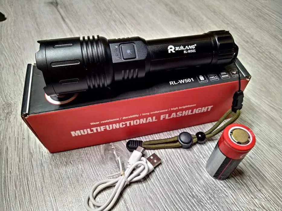 RUILANG RL-W501 (CREE XHP120) FLASHLIGHT, H-POWER