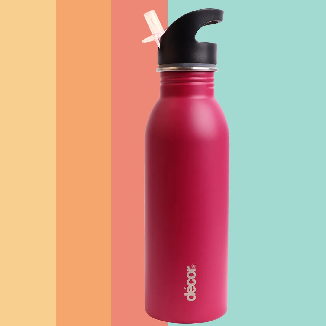 Snap n Seal Stainless Steel Bottle, 600ml