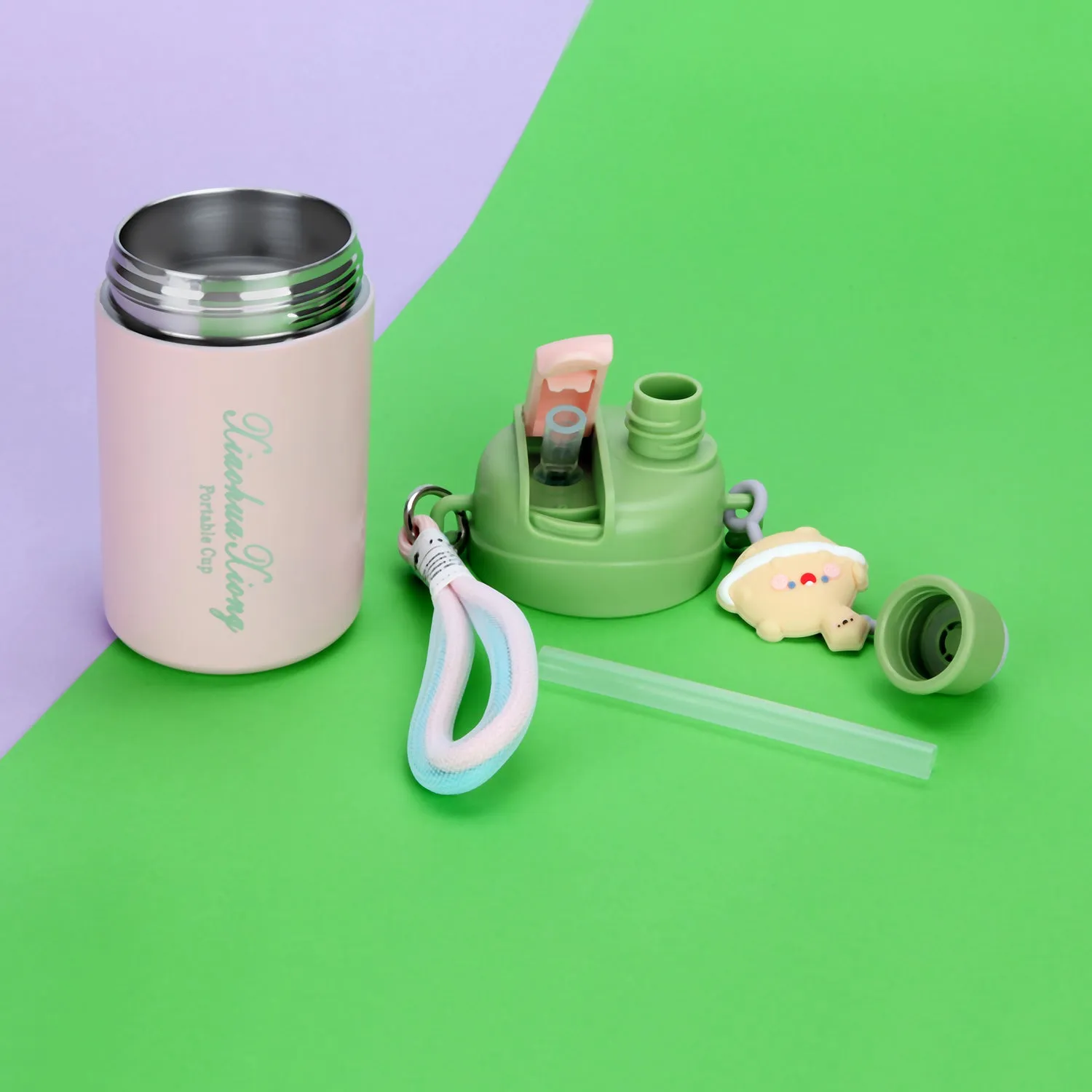 SOLID FILL SIPPER BOTTLE - PINK