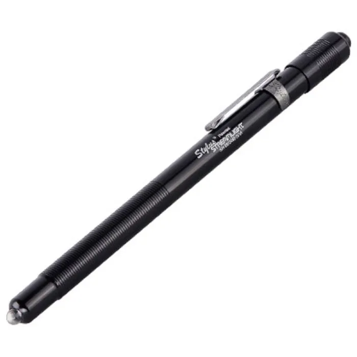 Streamlight Stylus 65018 Alkaline Battery Powered Penlight, Black, 1 Each