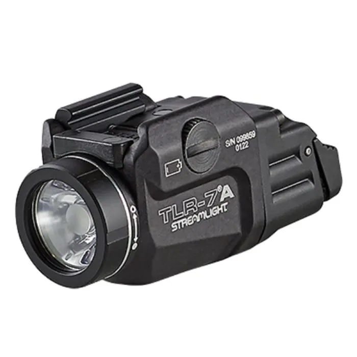 Streamlight TLR-7A 69424 Flex Tactical Weapon Light With Rear Switch Options, Black, One Size, 1 Box Each