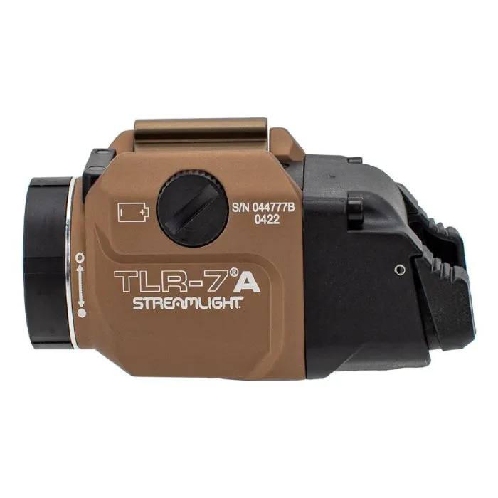 Streamlight TLR-7A 69429 Flex Tactical Weapon Light With Rear Switch Options, Flat Dark Earth, 1 Each