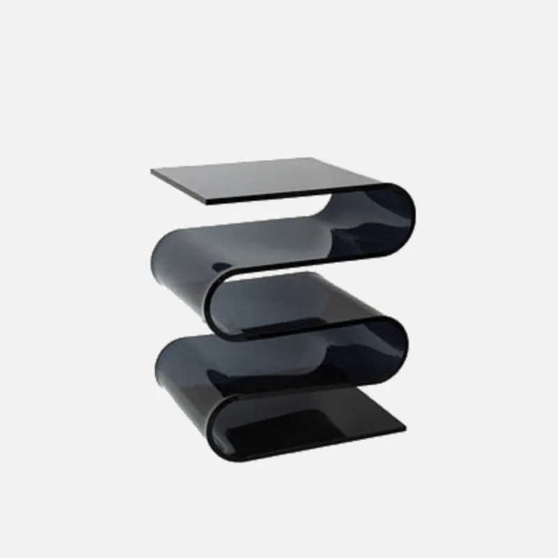 Swing Wave Acrylic Rack Side Table