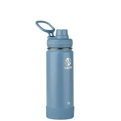 Takeya Actives Insulated Stainless Steel Water Bottle with Spout Lid
