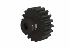 Traxxas 3949X Gear 19-T pinion (32-p) heavy duty (machined hardened steel) set screw