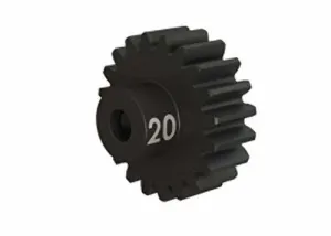 Traxxas 3950X Gear 20-T pinion (32-p) heavy duty (machined hardened steel) set screw