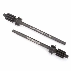 Traxxas 8061 Axle shaft rear heavy duty (left & right) portal drive input gear rear (machined)