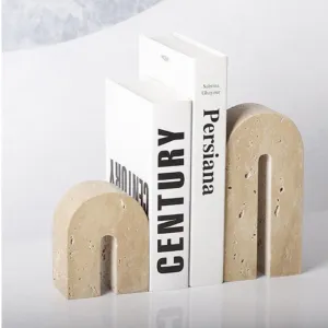 U Tower Stone Book Stand Holder