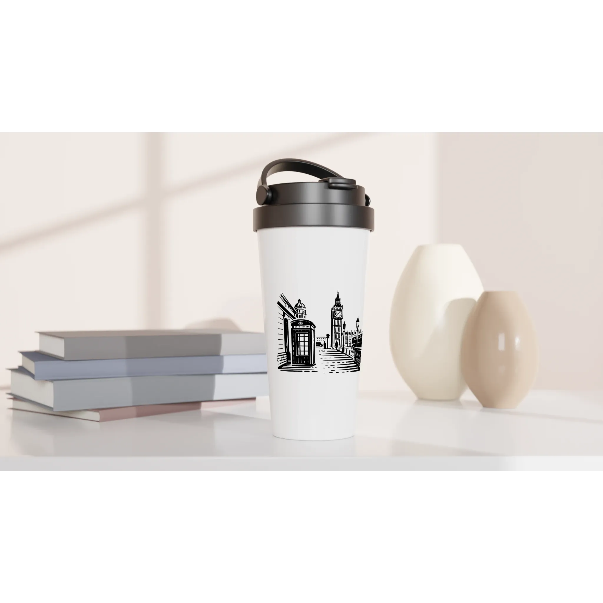 Vintage London Illustration Tumbler