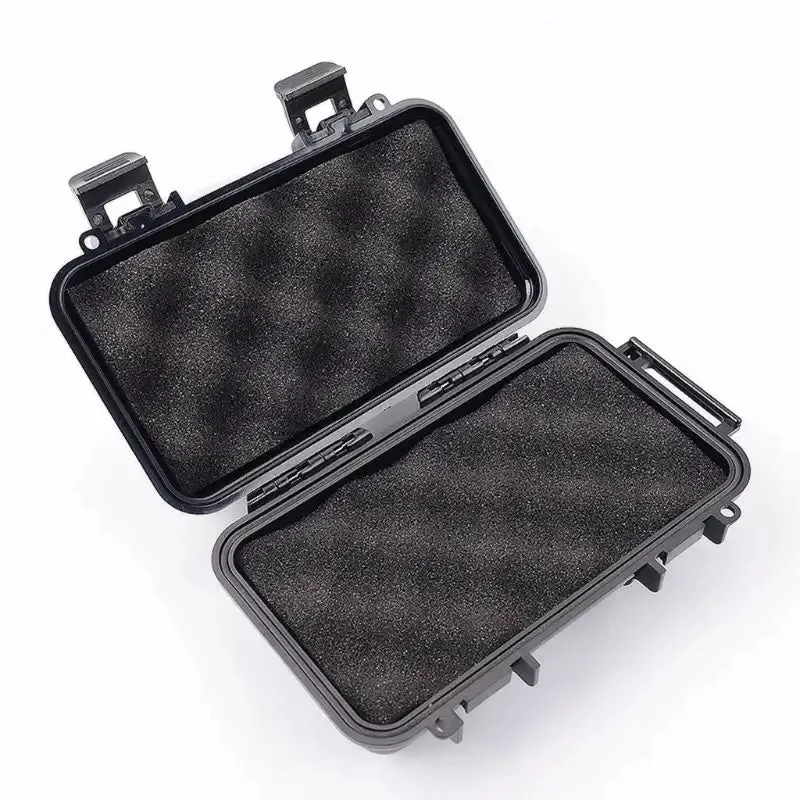 Waterproof Shockproof Box Phone Electronic Gadgets Airtight Survival Outdoor Case Container Storage Carry Box With Foam Lining