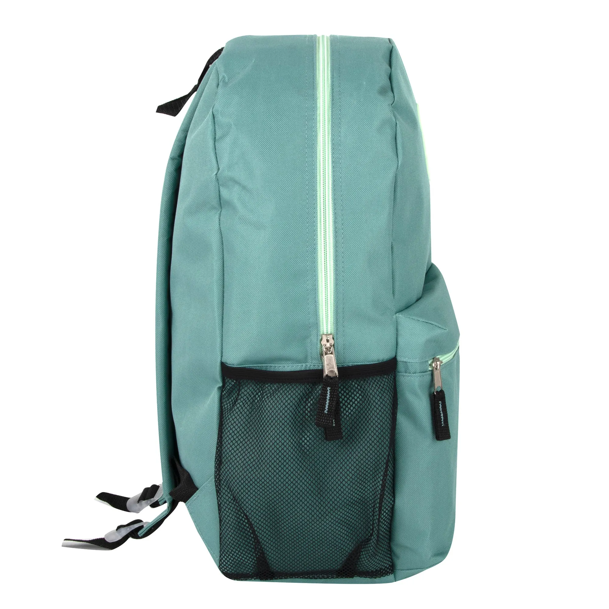 Wholesale 48cm Backpack 25L Capacity With Mesh Side Pockets - 4 Girl Colours