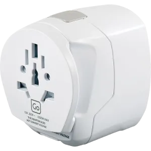 Worldwide Grounded Adaptor USB