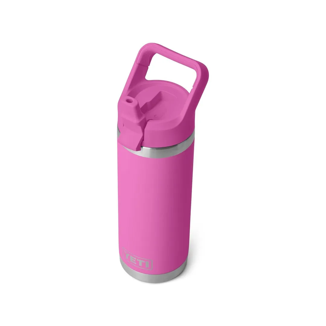 YETI Rambler 18oz Straw Bottle Wildflower Fuchsia